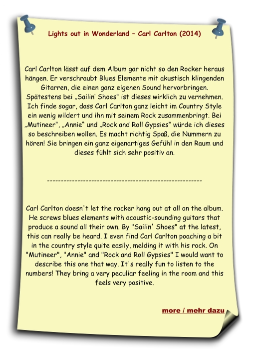 Carl Carlton - album des Jahres - album of the year - link zu gesamten ausführung