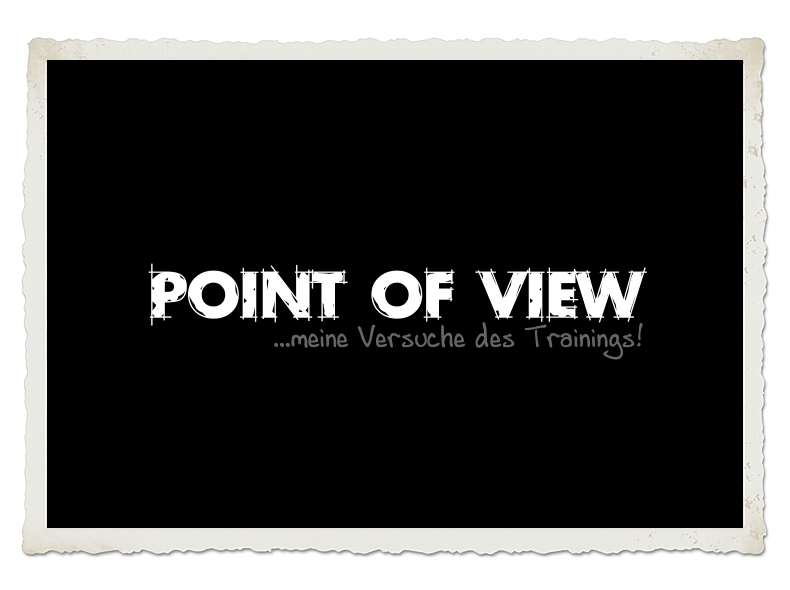 Point of view Project The Restaurant